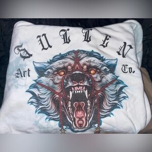 Sullen wolf pullover hoodie